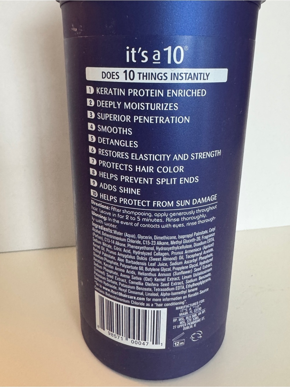 It’s a 10 plus keratin shampoo and conditioner bundle NWT - Picture 7 of 7